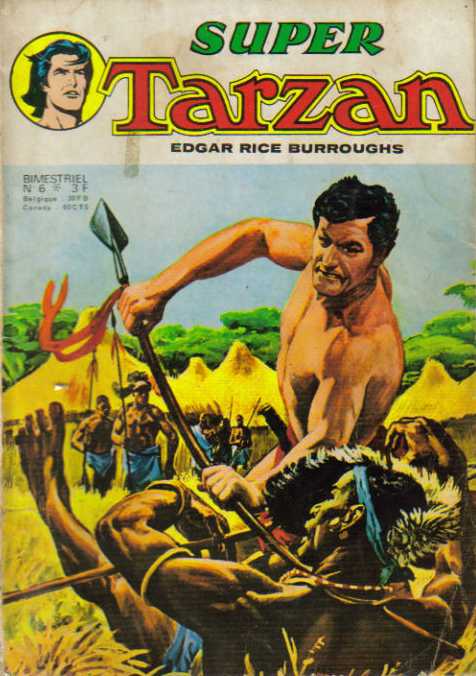 Scan de la Couverture Tarzan Super n 6